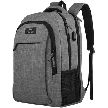 JD_W Laptop Backpack,Ultra-Thin with USB Port for Travel Business College Outdoor Fits 15.6 Inch Men Women Anti-Theft 